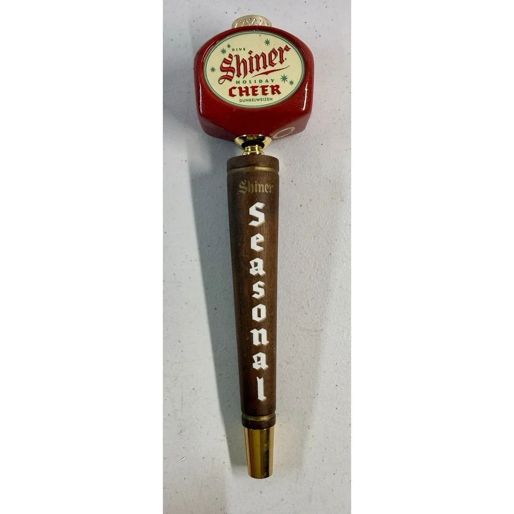 Shiner Seasonal Cheer Beer Tap Handle 12